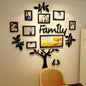 3D Family Tree Acrylic Wall Décor